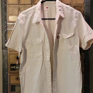 Levi's White Button Up Shirt